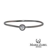 Marie Zabel MarieO Ring MZ236  Rhodineret Sølv