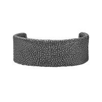 Dansk Smykkekunst TRIXIE TEXTURED BRACELET Armbånd Hematite