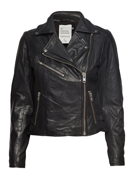 My Essential Wardrobe The Leather Jacket Black 
