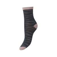 Beck Söndergaard Zebra Glitzi Sock Darkest Spruce