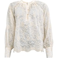 CostaMani Queen Blouse Whisper White  