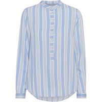 CostaMani Emil Shirt  Blue & White Stripe 