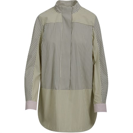 Coster Copenhagen Shirt With Stripes Rose Stripe Mix  