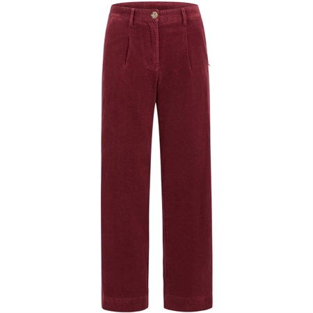 Coster Copenhagen Pants Petra Fit Corduroy Bourdeaux  