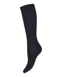 Tif Tiffy Wool Long Sock Black  