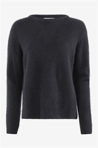 Six Ames Joie Solid Sweater Black 