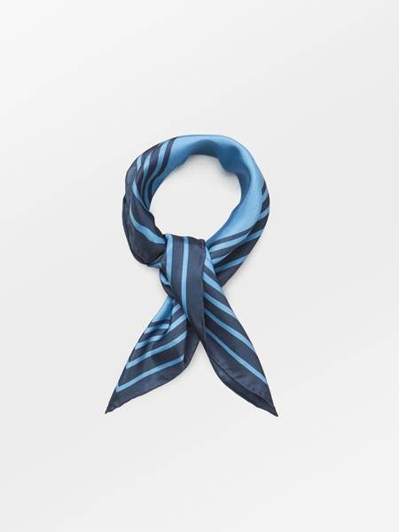 Beck Söndergaard Quadro Sia Silke Scarf Coronet Blue  