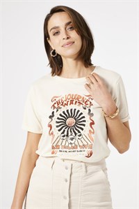 Garcia Cotton T-Shirt Whitecap 