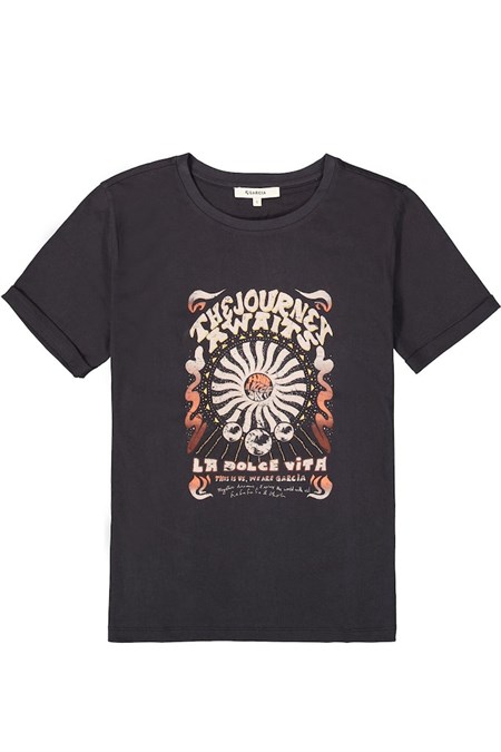 Garcia Cotton T-Shirt Antracite  