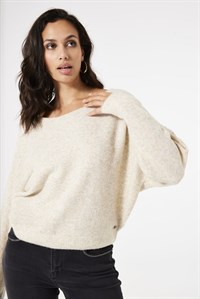 Garcia Pullover Sand Melange 