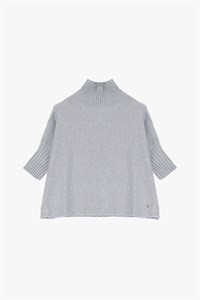 Please Turtleneck Grigio Chiaro ONE SIZE