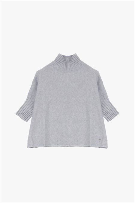 Please Turtleneck Grigio Chiaro ONE SIZE