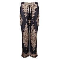 CostaMani Beautii Pants Black Flower 