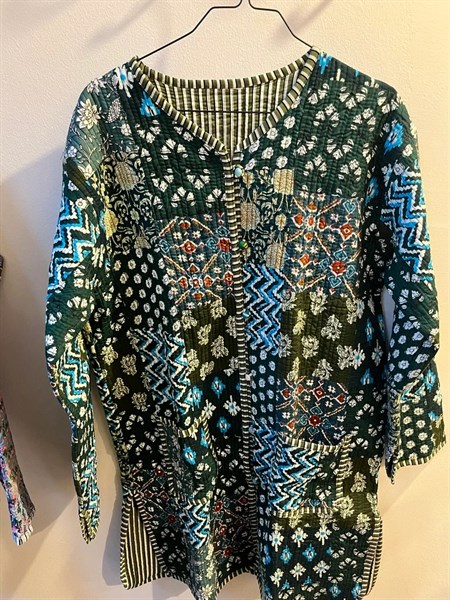 Wauw Lulu Long Jacket Green 
