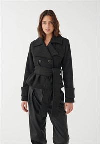 Dea Kudibal Bica Jacket with Belt Espresso  