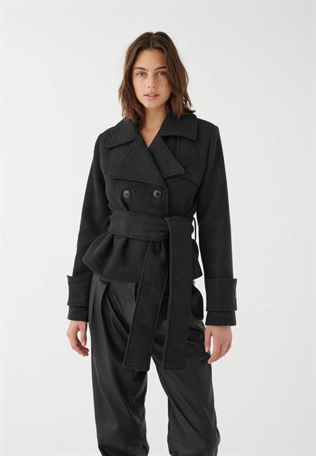 Dea Kudibal Bica Jacket with Belt Espresso  