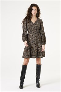 Garcia Dress Black Print 