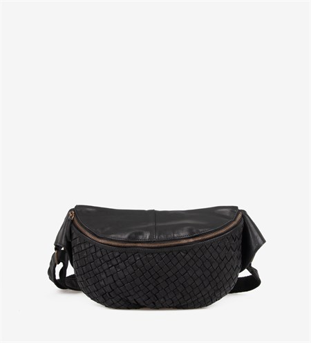 Montana Braided Bumbag Urban Black  