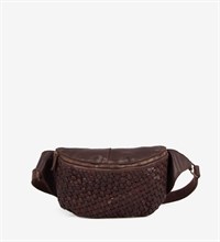 Montana Braided Bumbag Urban Dark Brown 