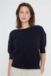 Six Ames Moi Sweater Night Sky Blue  