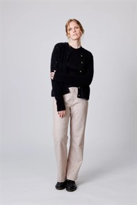 Six Ames Osvilde Cardigan Black   