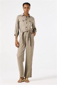 Garcia Jumpsuit Lyocell Olive 