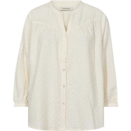 Pieszak PD-Milla Boheme Dot Shirt White Pearl  