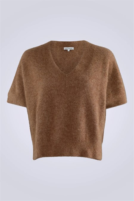 Six Ames Dana Sweater Dachshund Melange 