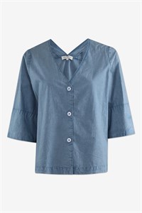 Six Ames Blouse Maude Powder Blue  