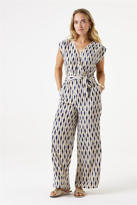 Garcia Jumpsuit Blue Print 