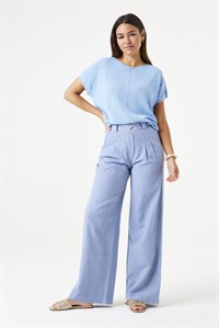 Garcia Pants Blue Chambray