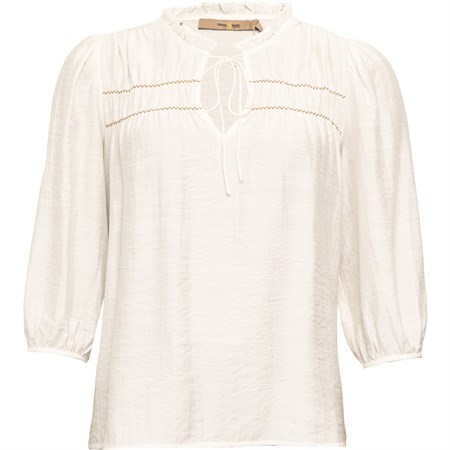 CostaMani Barbel Blouse White Taupe  