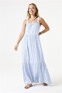 Garcia Dress Blue Wave