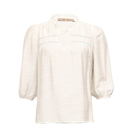 CostaMani Barbel Blouse White Blue