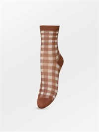Beck Søndergaard Viscose Socks Mocha Brown