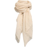 CostaMani Tørklæde Whisper White 