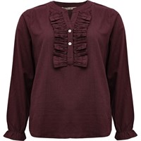 CostaMani Irena Shirt Wine  