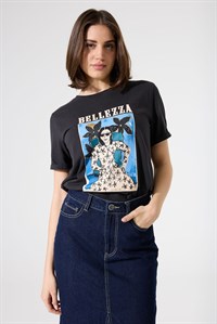 Garcia Cotton T-Shirt Black  