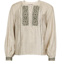CostaMani Emilie Shirt whisper White w/Embrodery