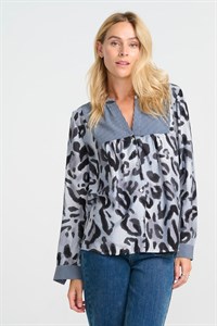 CostaMani Parton Shirt Blue Mix  
