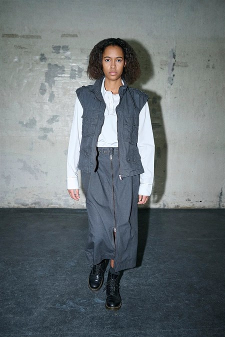 Humble by Sofie Luz Skirt Dark Grey 