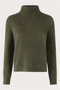 Six Ames Jade Sweater Army Melange   