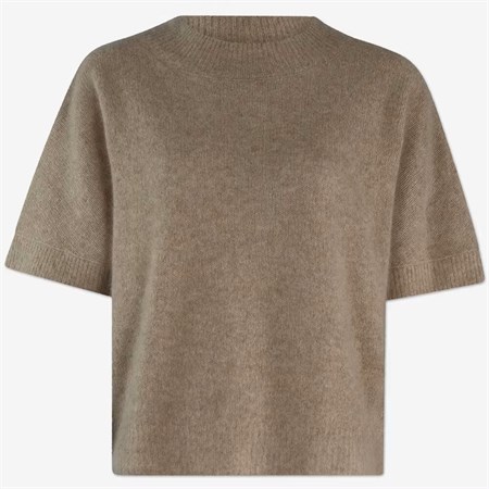 Six Ames Doanna Sweater Beige Melange 