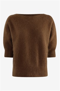 Six Ames Moi Sweater Chocolate Melange  