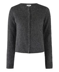 Six Ames Ulrikka Cardigan Dark Grey Melange 