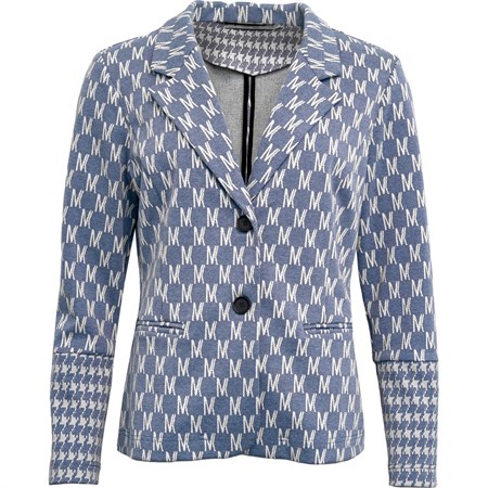 CostaMani Watson Blazer Denim Letters   