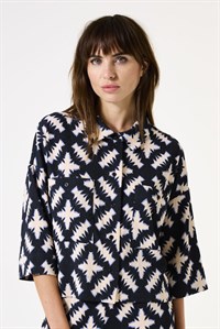 Garcia Shirt Black Print  