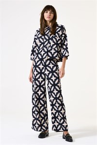 Garcia Pants Black Print 