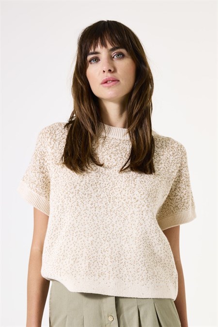 Garcia Blouse Cream Gold 