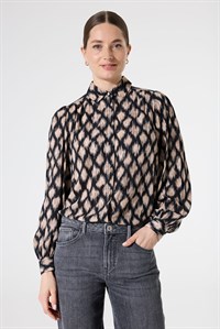 Garcia Shirt Black Print 
